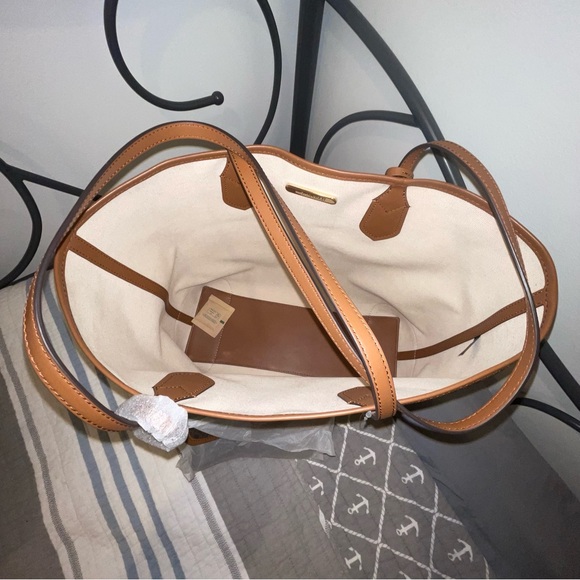 NWT MICHAEL Michael Kors EVA Large Signature Logo Stripe Tote Bag MK - Picture 16 of 16